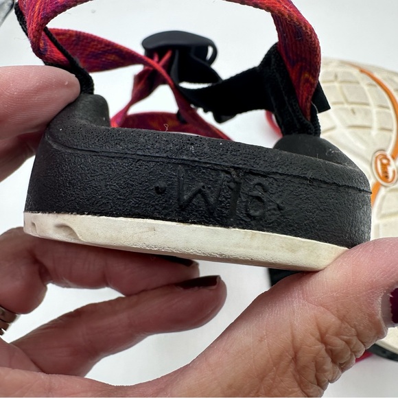 Chaco Z/Cloud Multicolor Sandals with Black Sole Size 6 - Picture 9 of 9